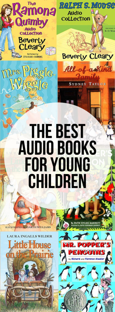 Best Audio Book Novels for Young Children - 3-5 years (and older!)
