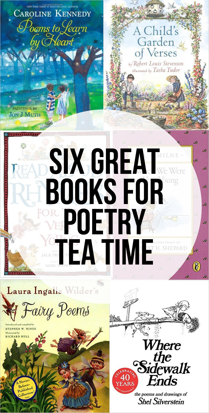 Great Books for Poetry Tea Time