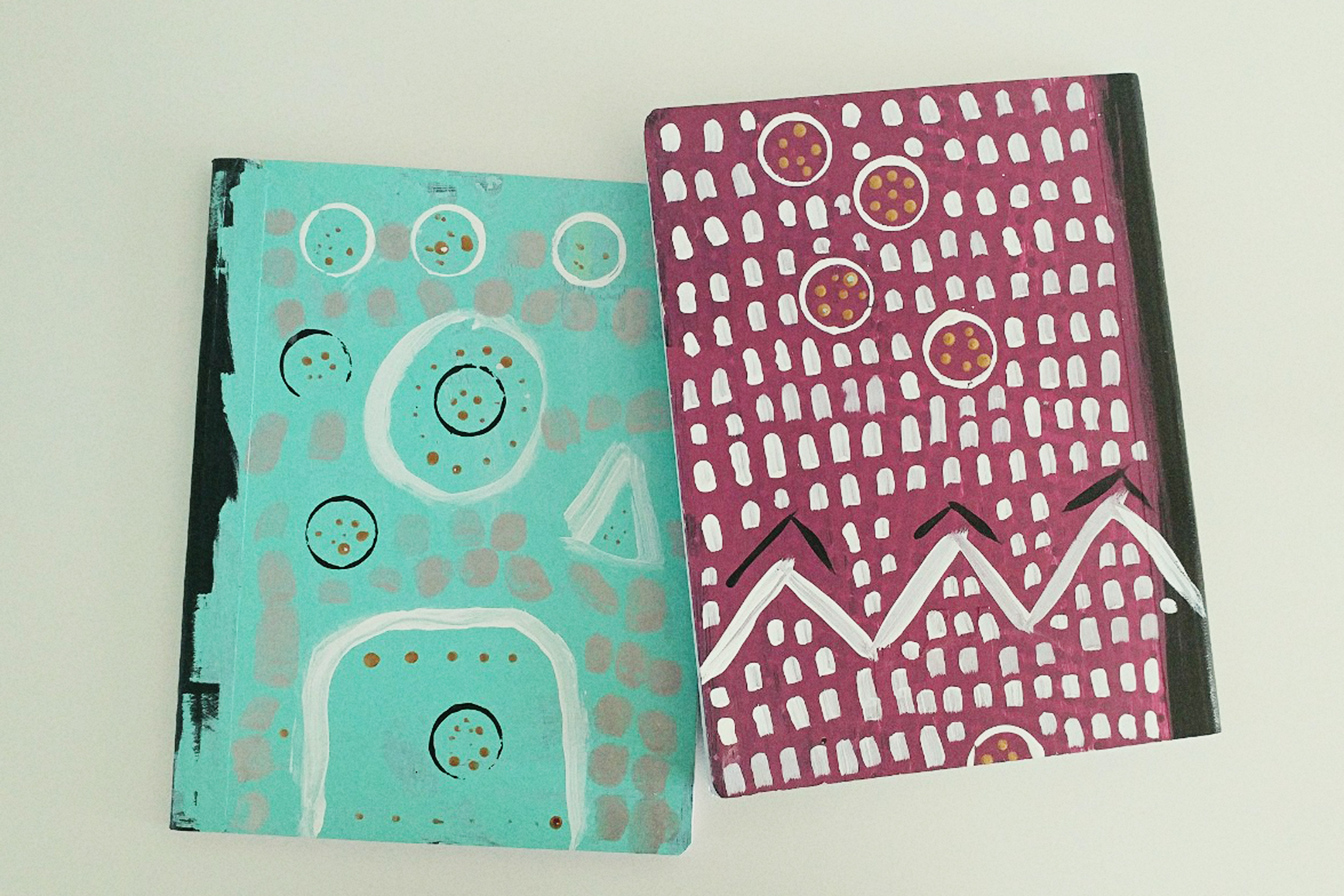 Customized Composition Notebooks for our homeschool work.