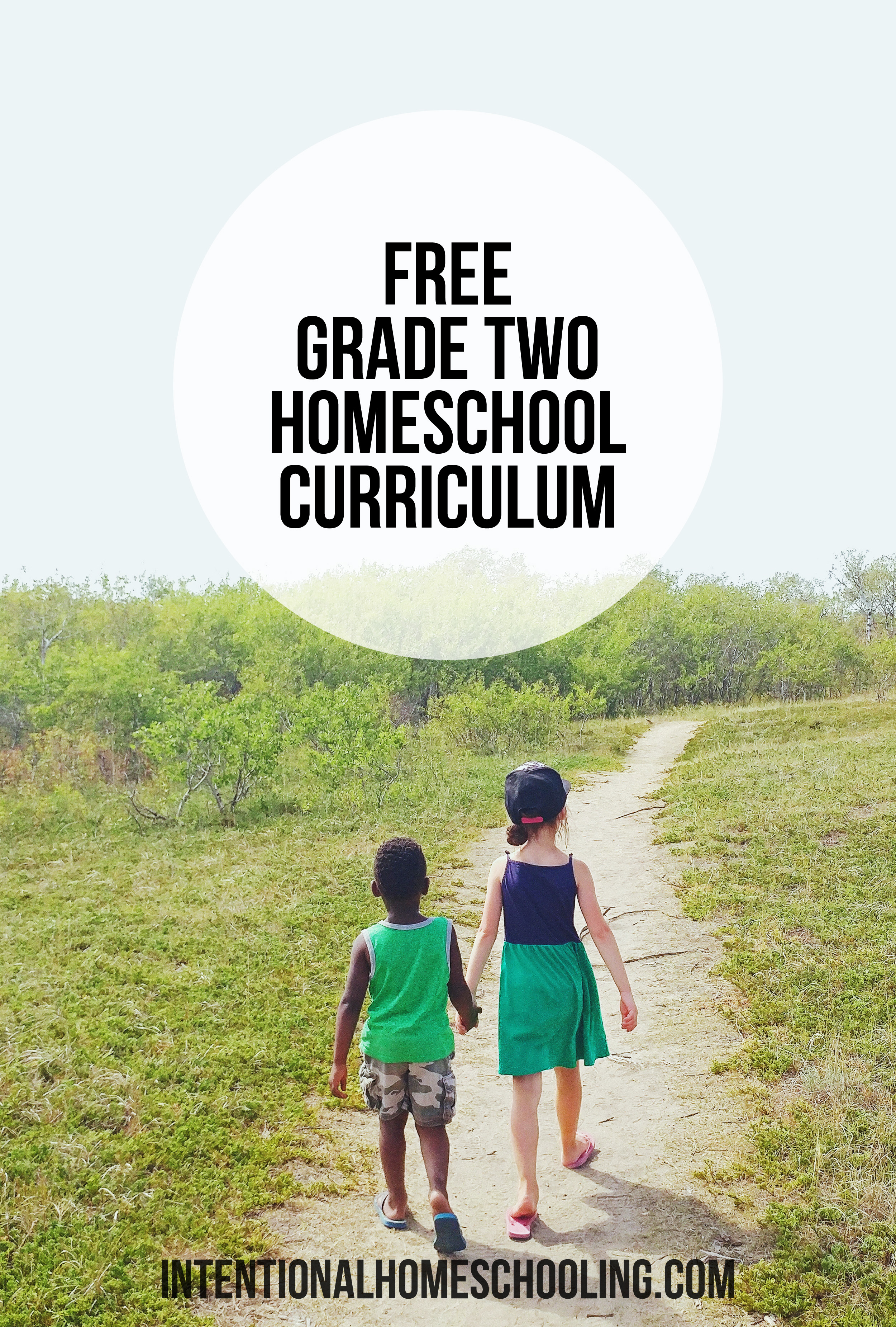 Free Grade Two Homeschool Curriculum - Minimalist Charlotte Mason style with a bit of Unschooling