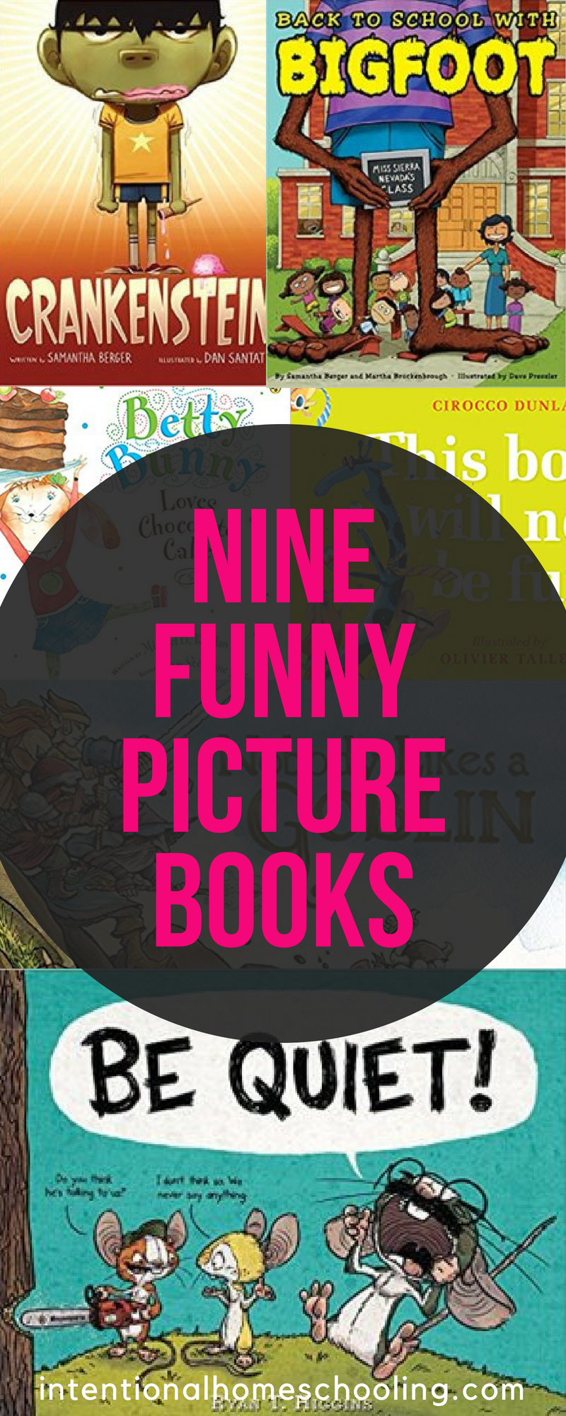 A list of funny picture books that will have kids (and you!) laughing out loud!