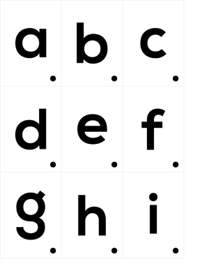 Printable Letter and Number Pack