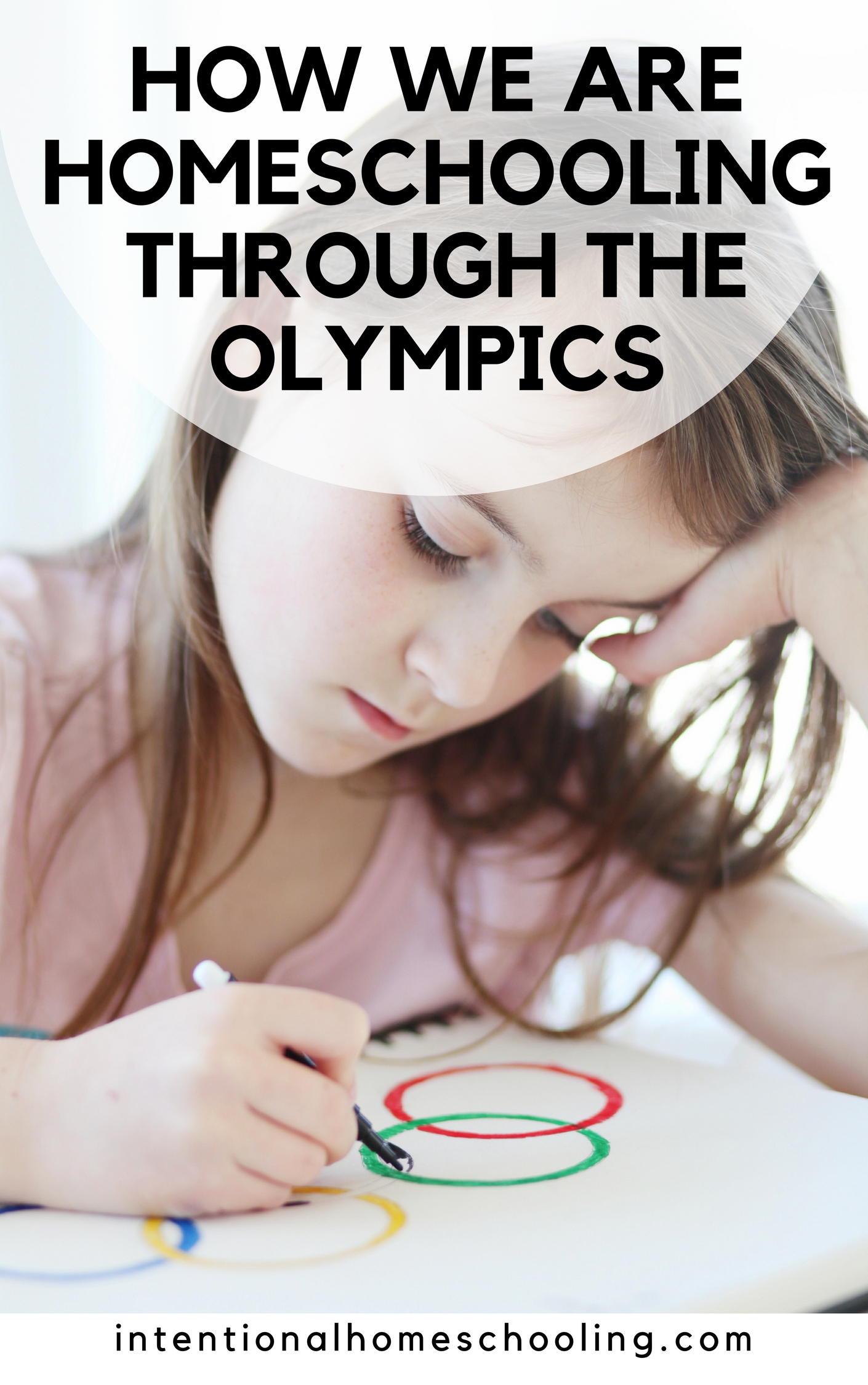 How We Are Homeschooling Through the Olympics - covering topics such as math, geography, art and more!