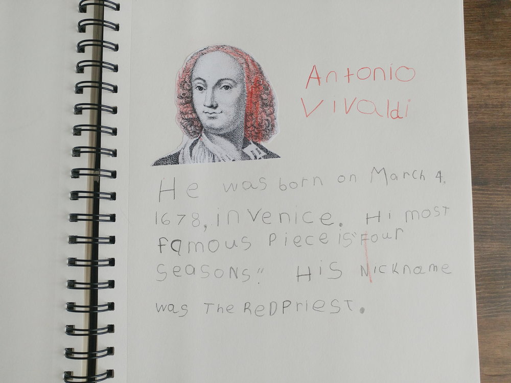 Antonio Vivaldi Composer Unit Study