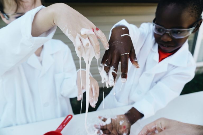 Making Oobleck, a non-Newtonian Fluid: Easy STEM Experiment