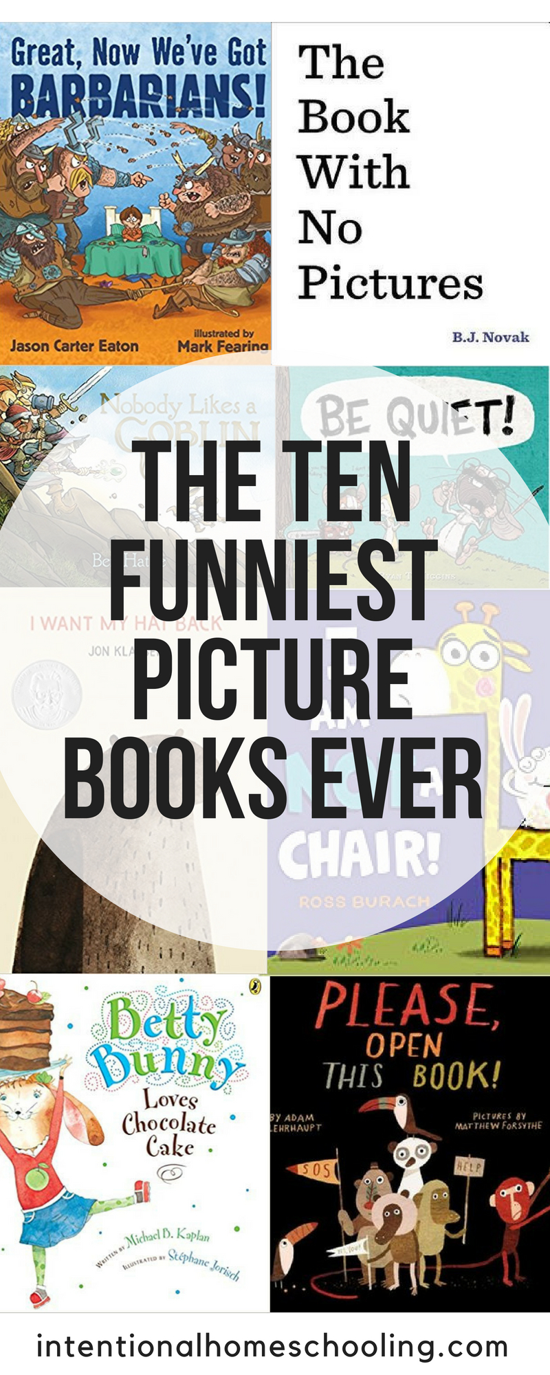 This list has ten funny picture books that will have kids giggling and laughing out loud. They are the best funny picture books ever!