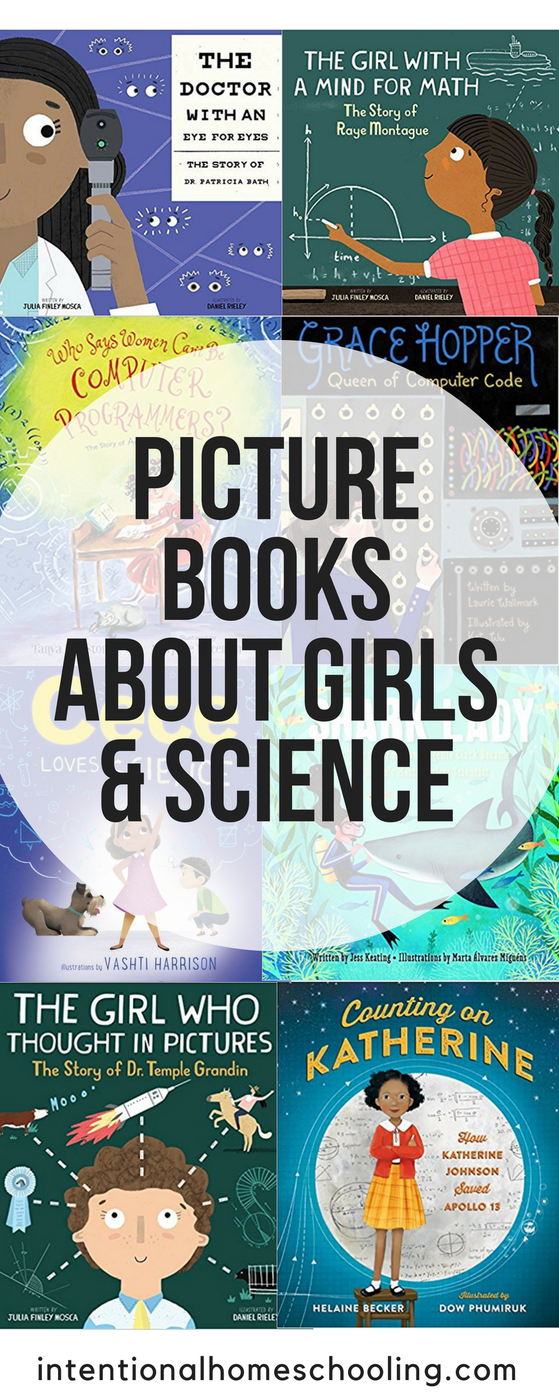 The best picture books about girls and science - a great list of picture book biographies of women scientists and more!