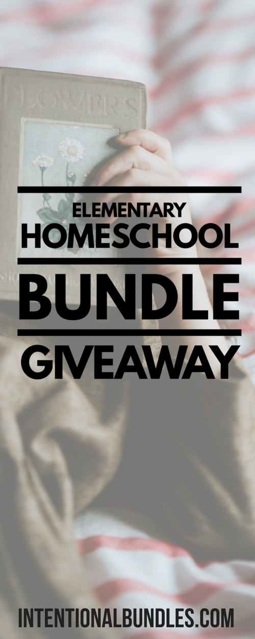 Enter to win over $270 in elementary homeschool products through this giveaway!