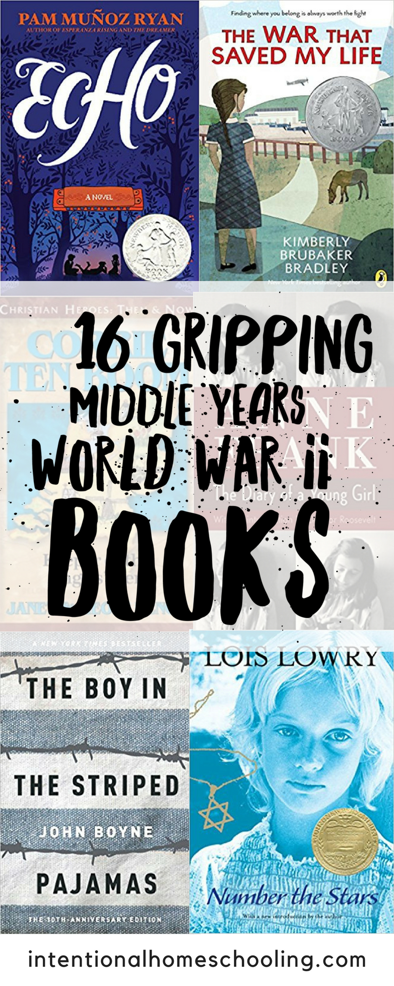 Middle grade books set during World War II