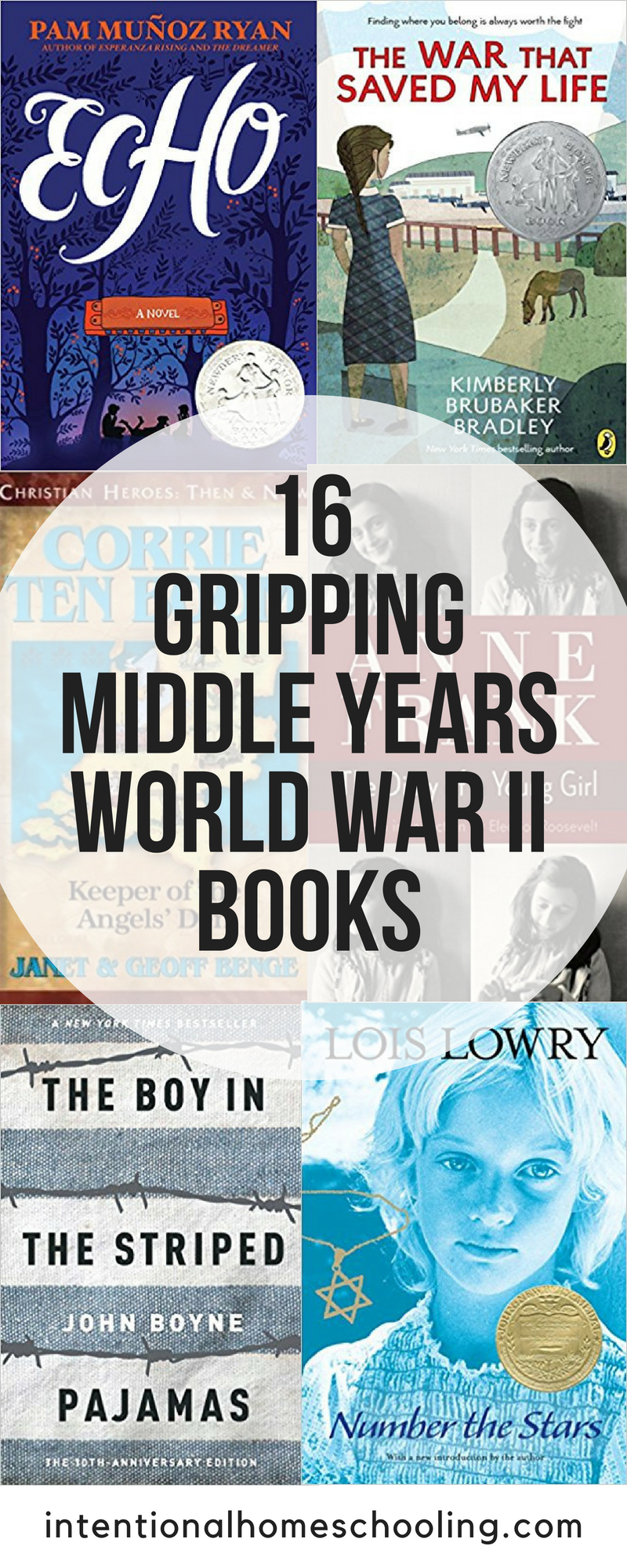 Middle grade books set during World War II