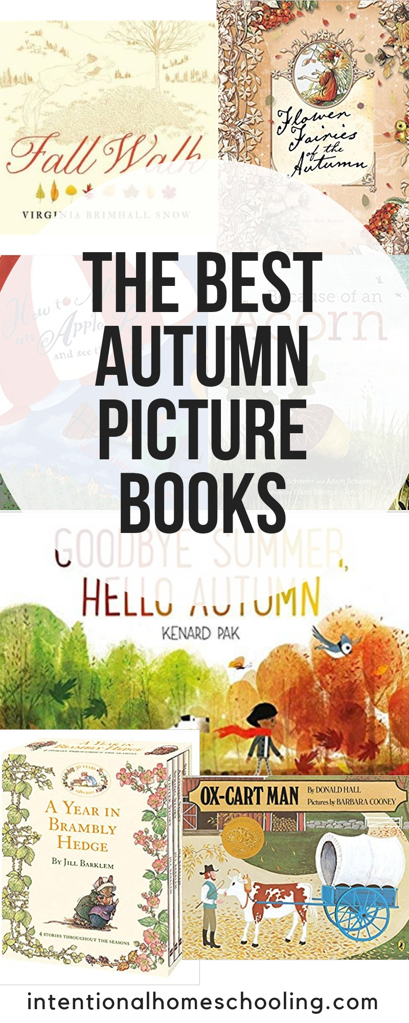 The best fall picture books for kids. Great books for autumn reading.