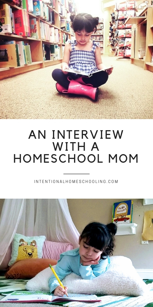 A Homeschool Interview - a peek into the lives of a homeschooling family
