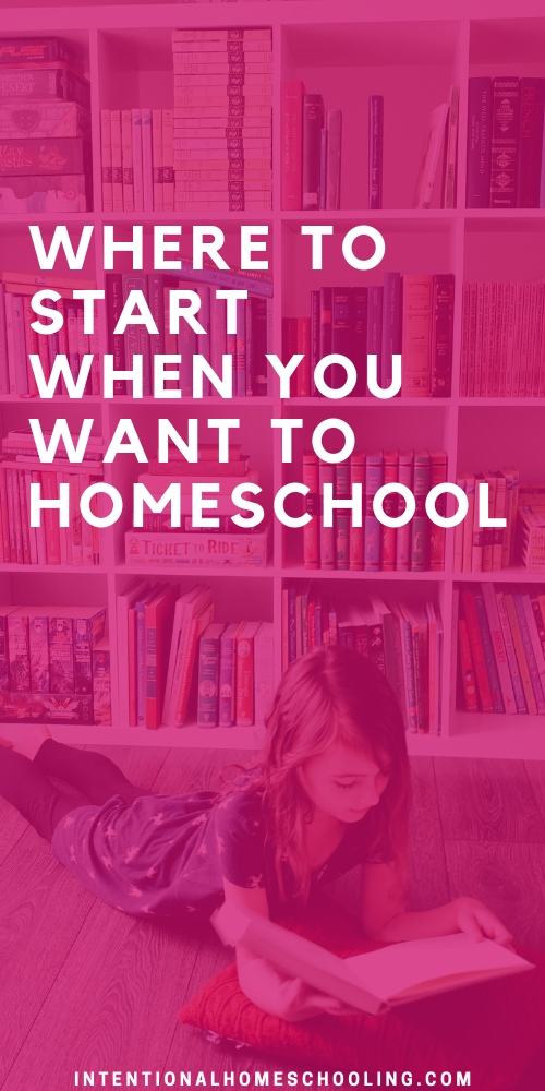 Where to start when you want to homeschool