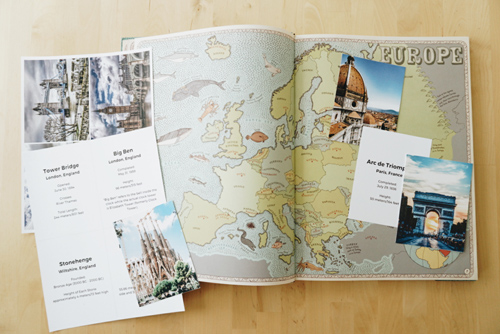 famous landmarks Famous European Landmark Fact Cards