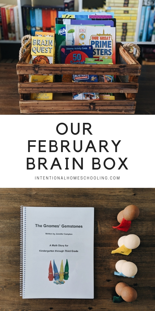 What's in Our February Brain Box - Our take on a morning basket