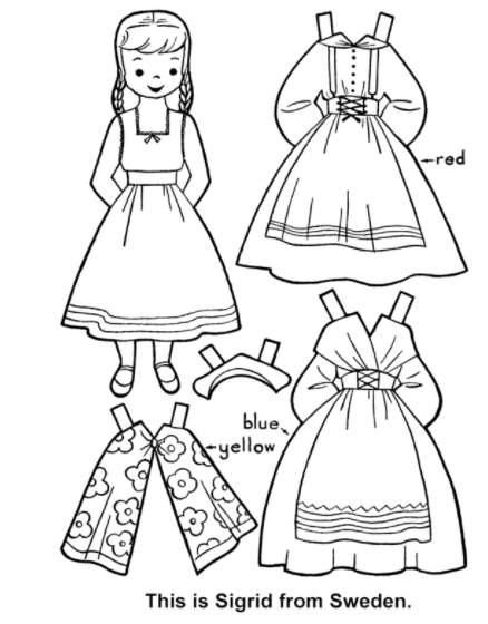 Beyond the Book - The Paper Dolls extension activities