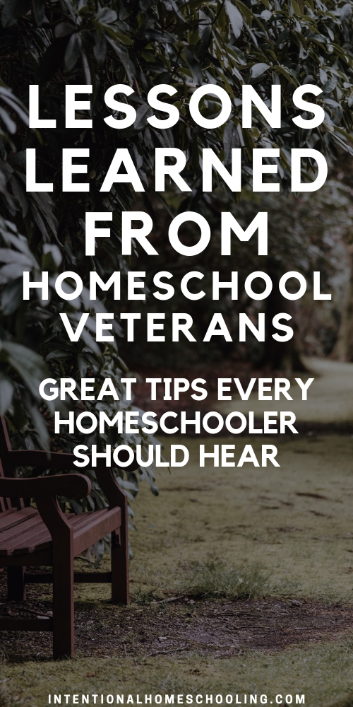 Lessons Learned From Veteran Homeschoolers