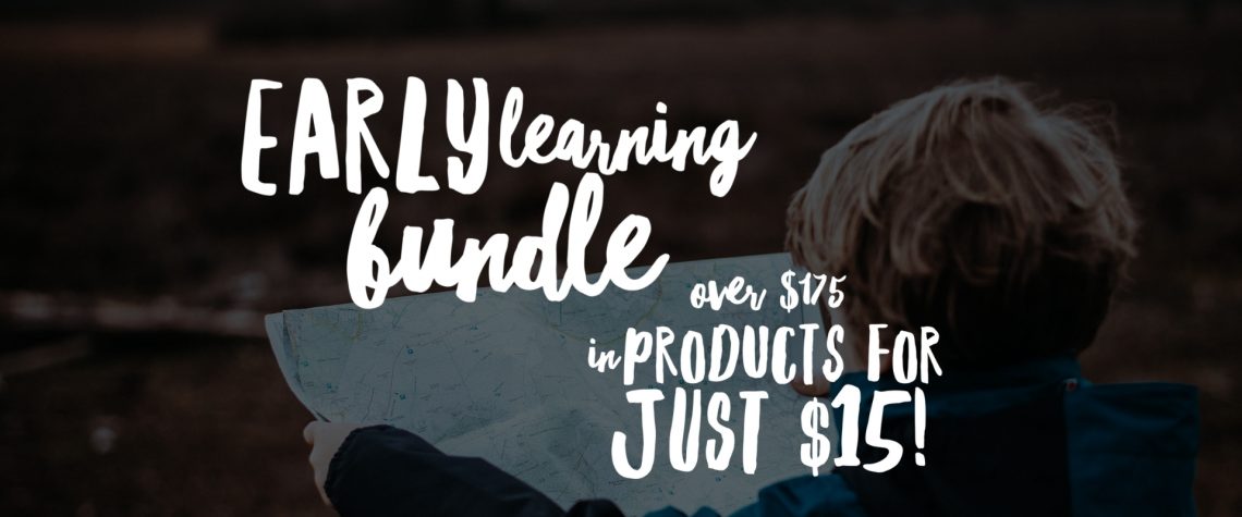 Early Learning Bundle - great products for those in preschool and kindergarten and an excellent deal!