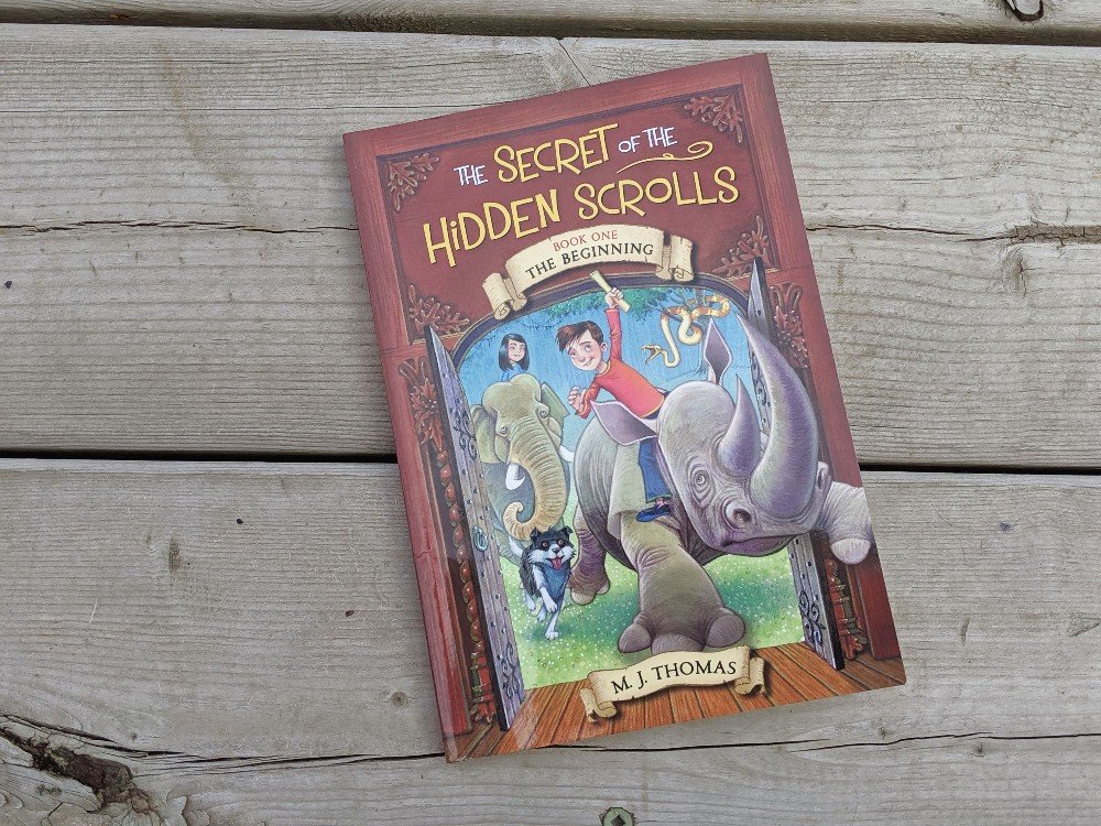 The Secret of the Hidden Scrolls - The Beginning - Book Review - great books for kids who love Magic Tree House