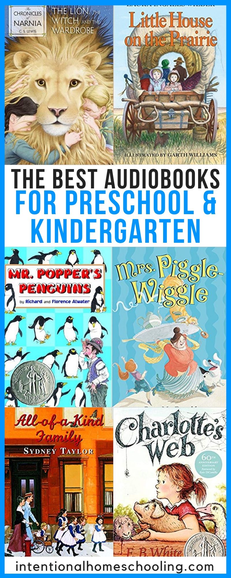 The Best Audiobooks for Preschool and Kindergarten - great for the whole family to listen to!