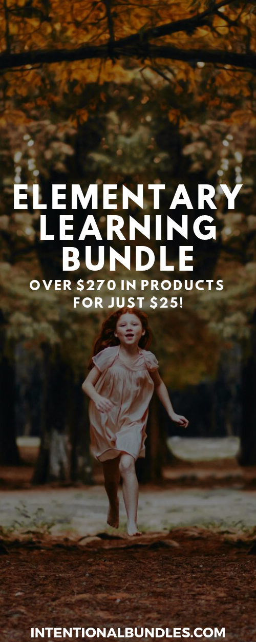 Elementary Learning Bundle - over $270 in products for just $25