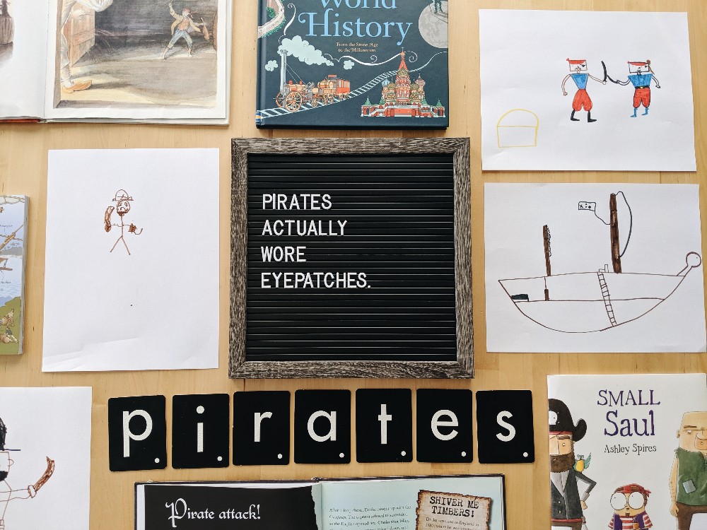 Free Pirate Unit Study Resources - great for talk like a pirate day