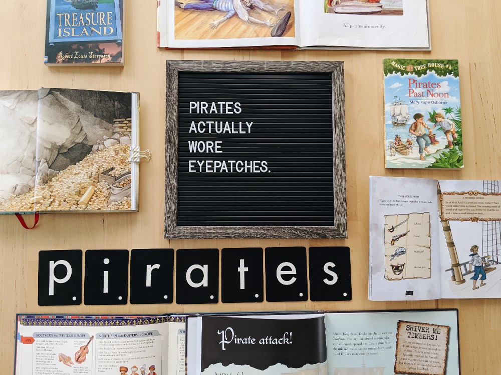 Free Pirate Unit Study Resources - great for talk like a pirate day