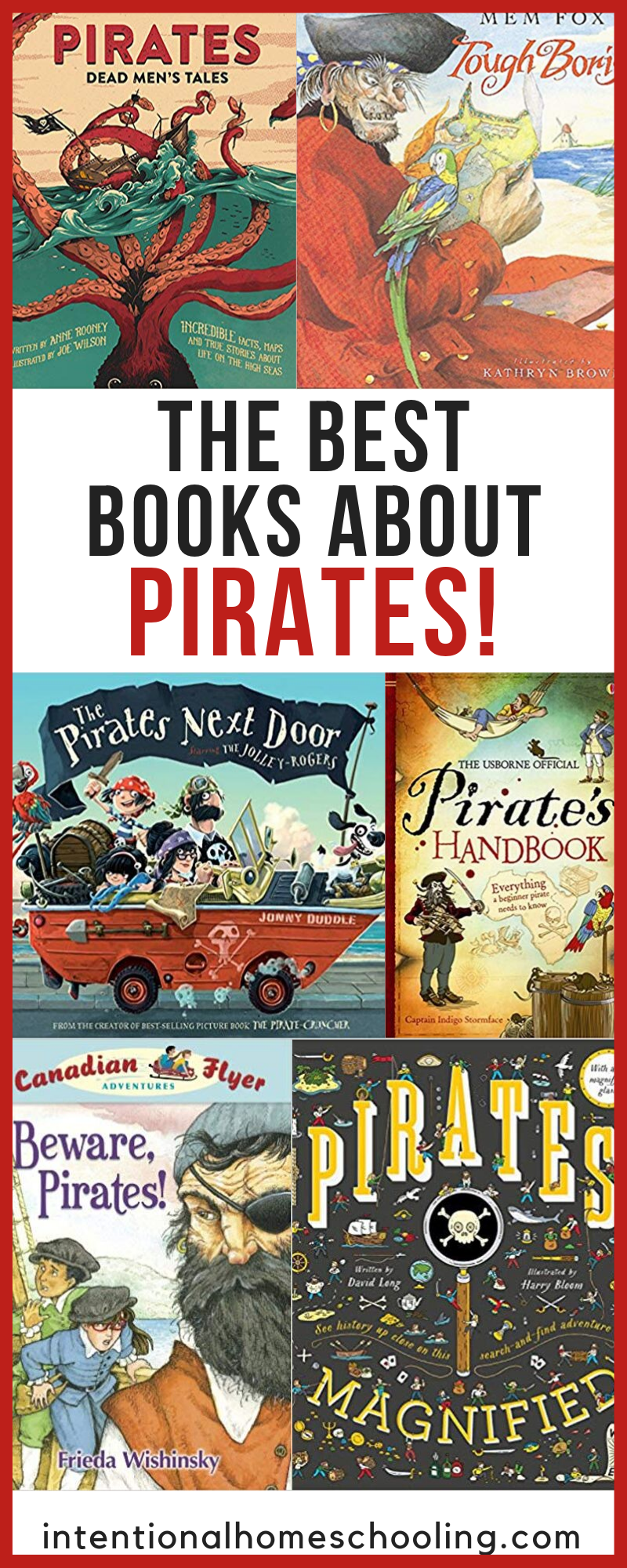 The Best Books About Pirates - picture books, chapter books, fiction and non-fiction