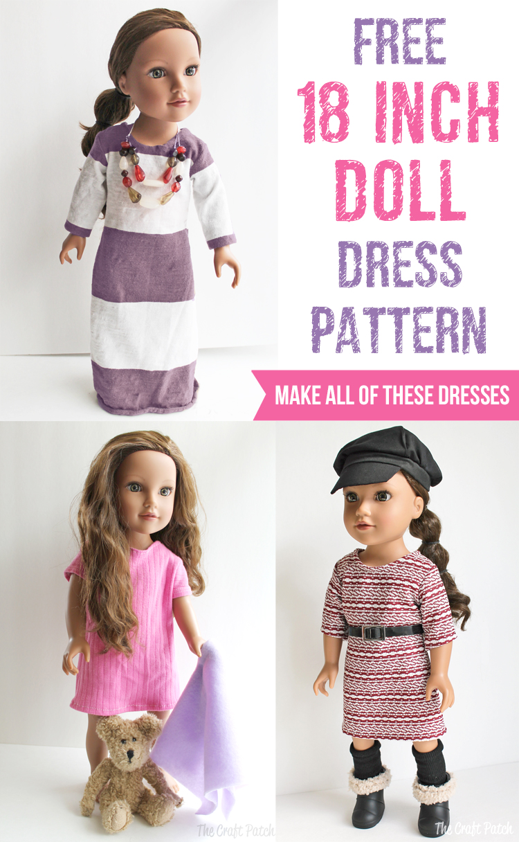 Free 18" American Girl Doll Dress Pattern