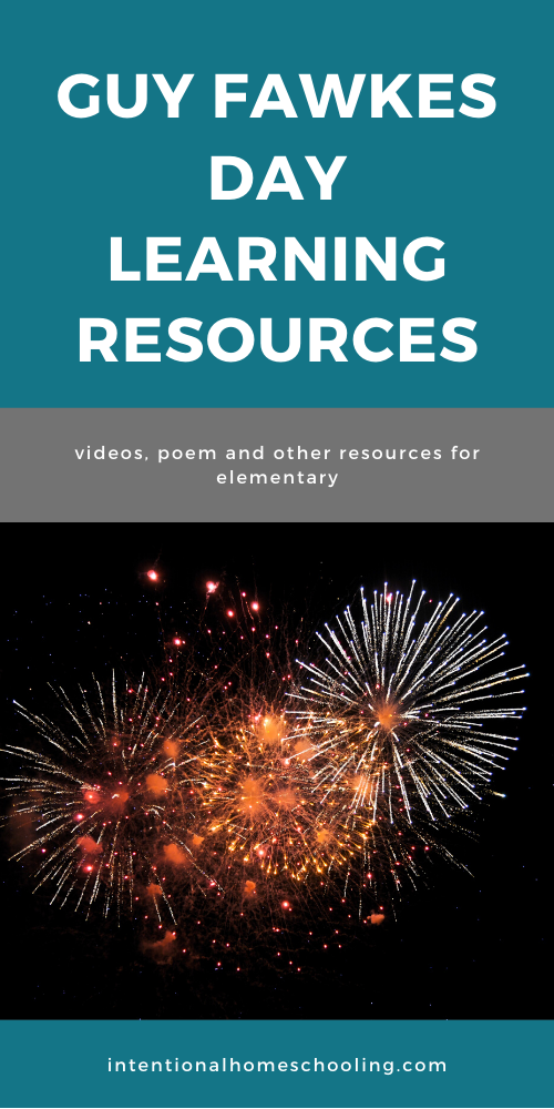 Guy Fawkes Day Learning Resources for Elementary