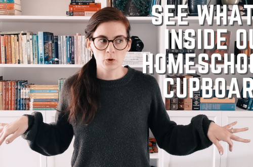 A Tour Inside Our Homeschool Cupboards and the Resources We Love the Most