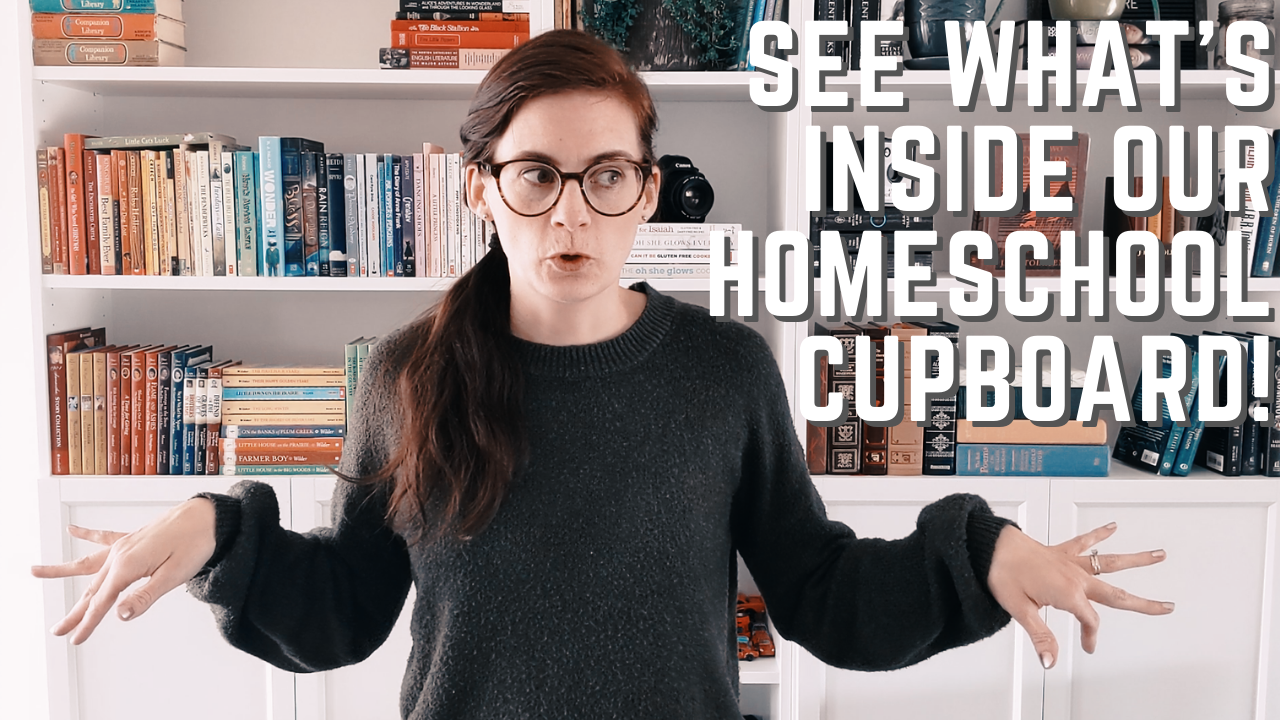 A Tour Inside Our Homeschool Cupboards and the Resources We Love the Most