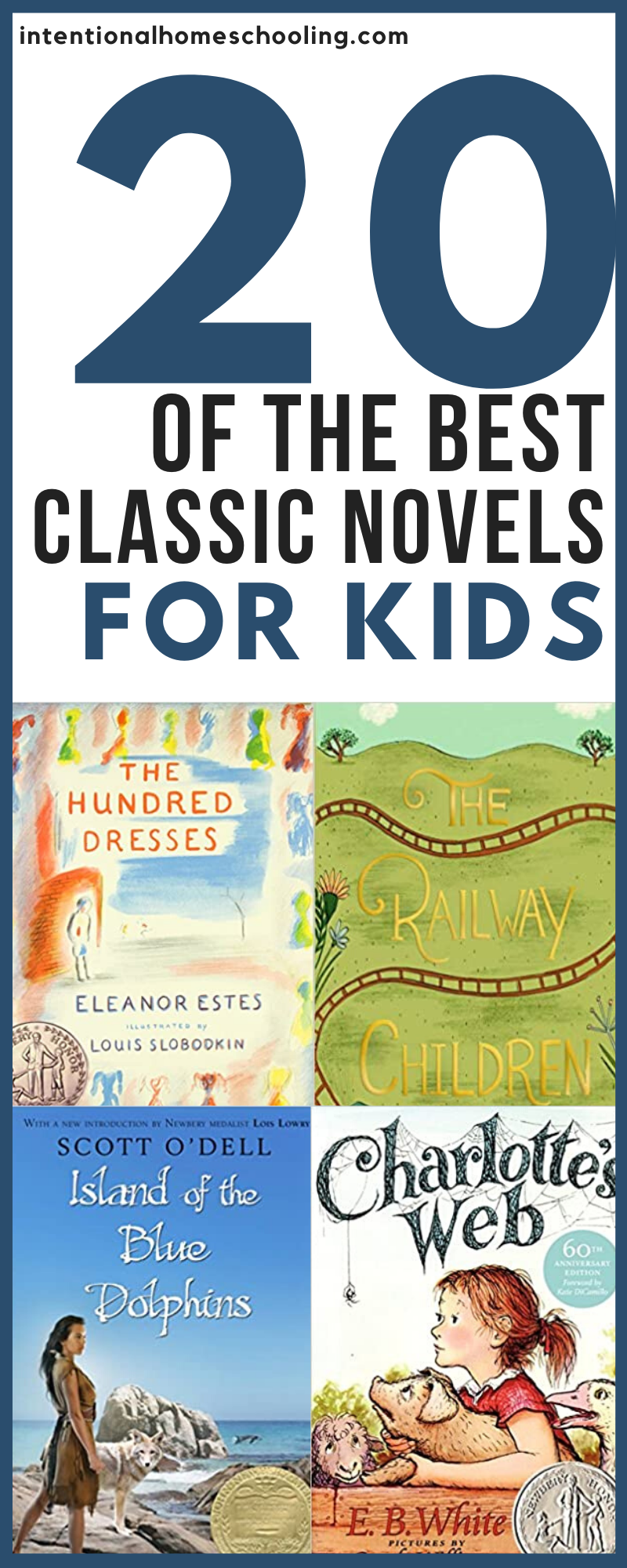 Classic Novels for Elementary Kids - great classics for kindergarten, grade 1, grade 2, grade 3, grade 4 and pre-kindergarten!