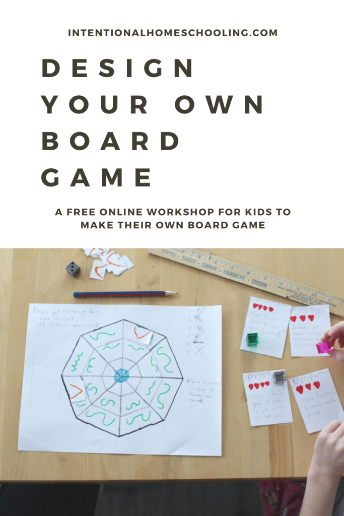 Design Your Own Board Game - free workshop
