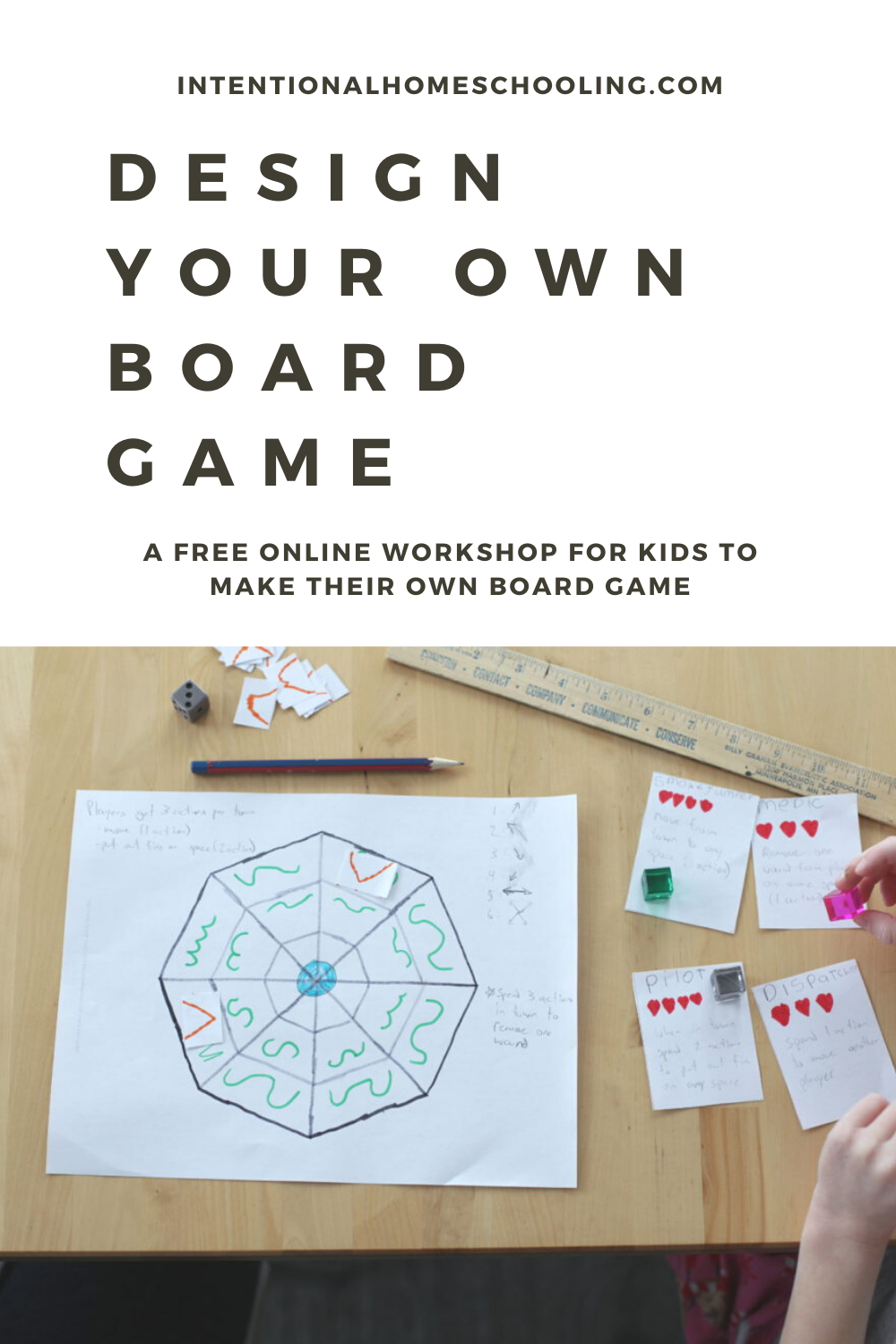 Design Your Own Board Game - free workshop