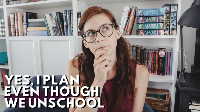 How I Plan Our Homeschool Year Without a Curriculum