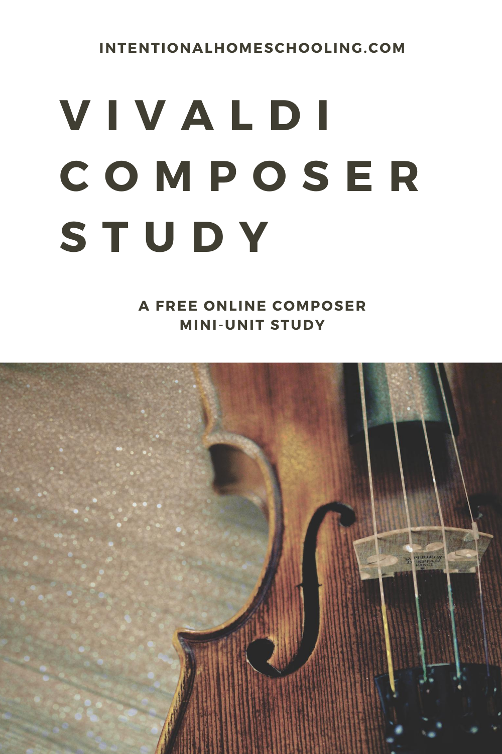 Free Vivaldi Composer Study Resource Unit Study