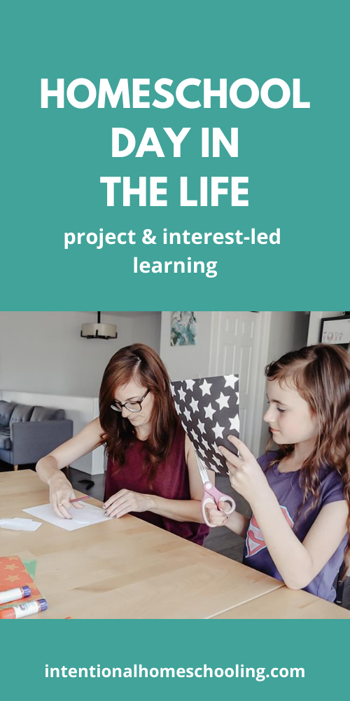 Homeschool Day in the Life video - unschooling and project and interest-led learning