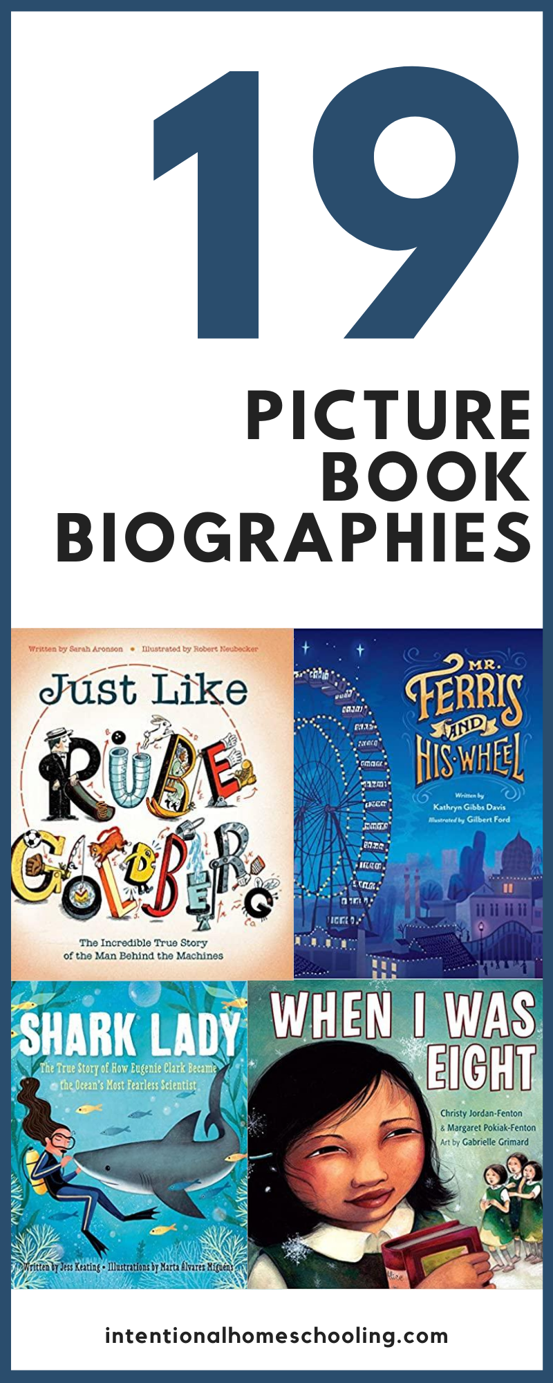 Great Picture Book Biographies - a great way for kids to learn history