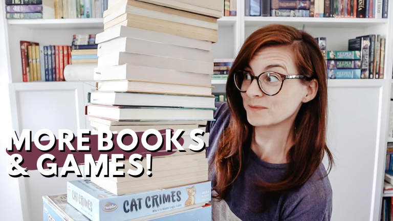 Another Homeschool Resource Haul: lots of good books and games for our homeschool!