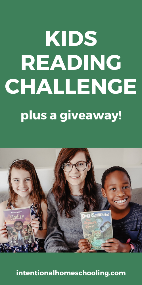 Kids Reading Challenge - a month long readathon for kids - with a giveaway!