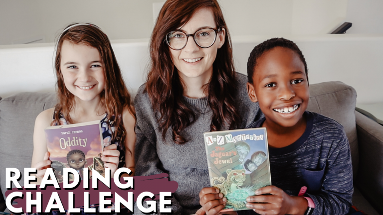 KIDS READING CHALLENGE & GIVEAWAY 📕 a month long reading challenge for kids with a giveaway too!