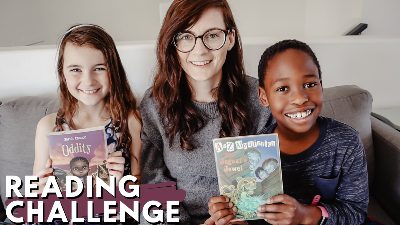 Kids Reading Challenge - a month long readathon for kids - with a giveaway!