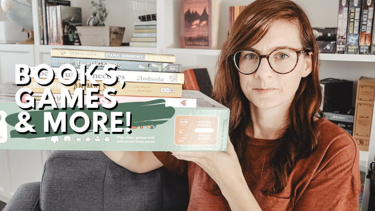 Homeschool Resource Haul - books, games, workbooks, curriculum and more!