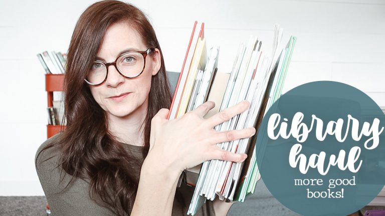 MARCH HOMESCHOOL LIBRARY HAUL - a variety of books we've recently checked out from the library