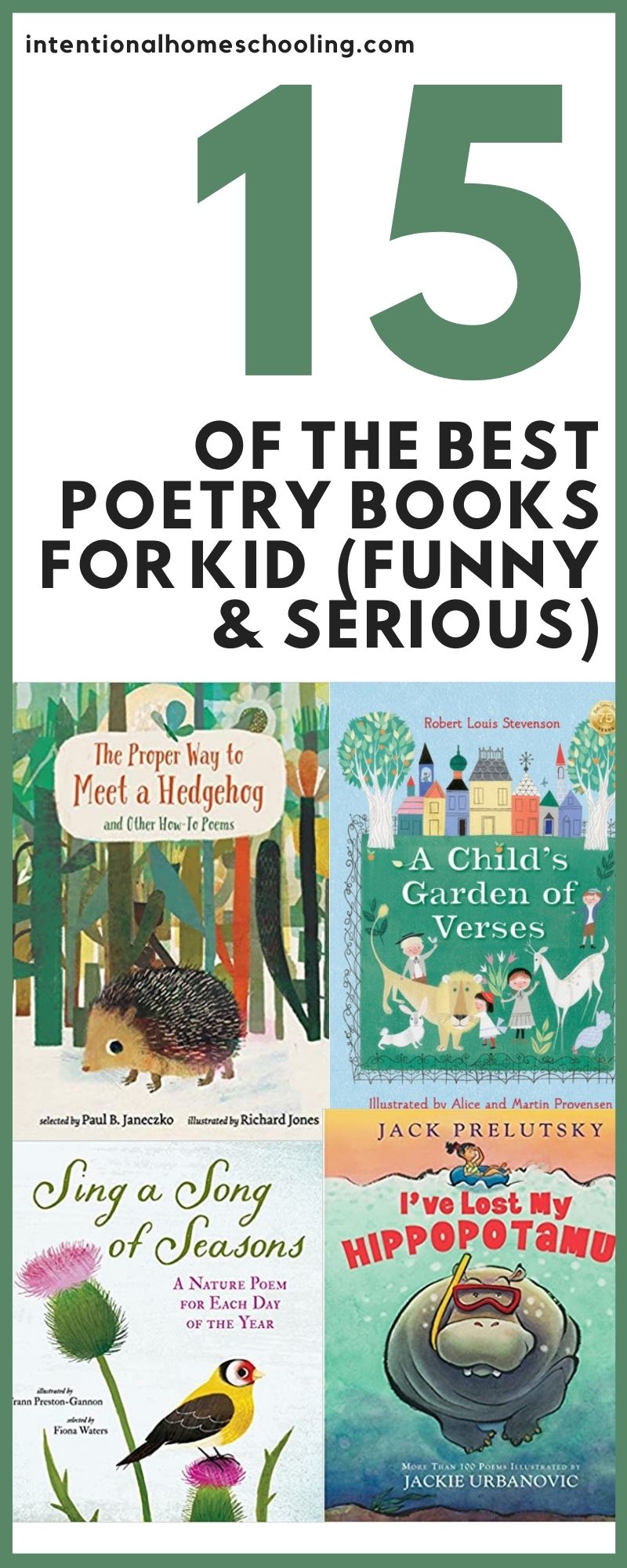 15 of the Best Poetry Books for Kids and How We Have Poetry Tea Time in Our Homeschool