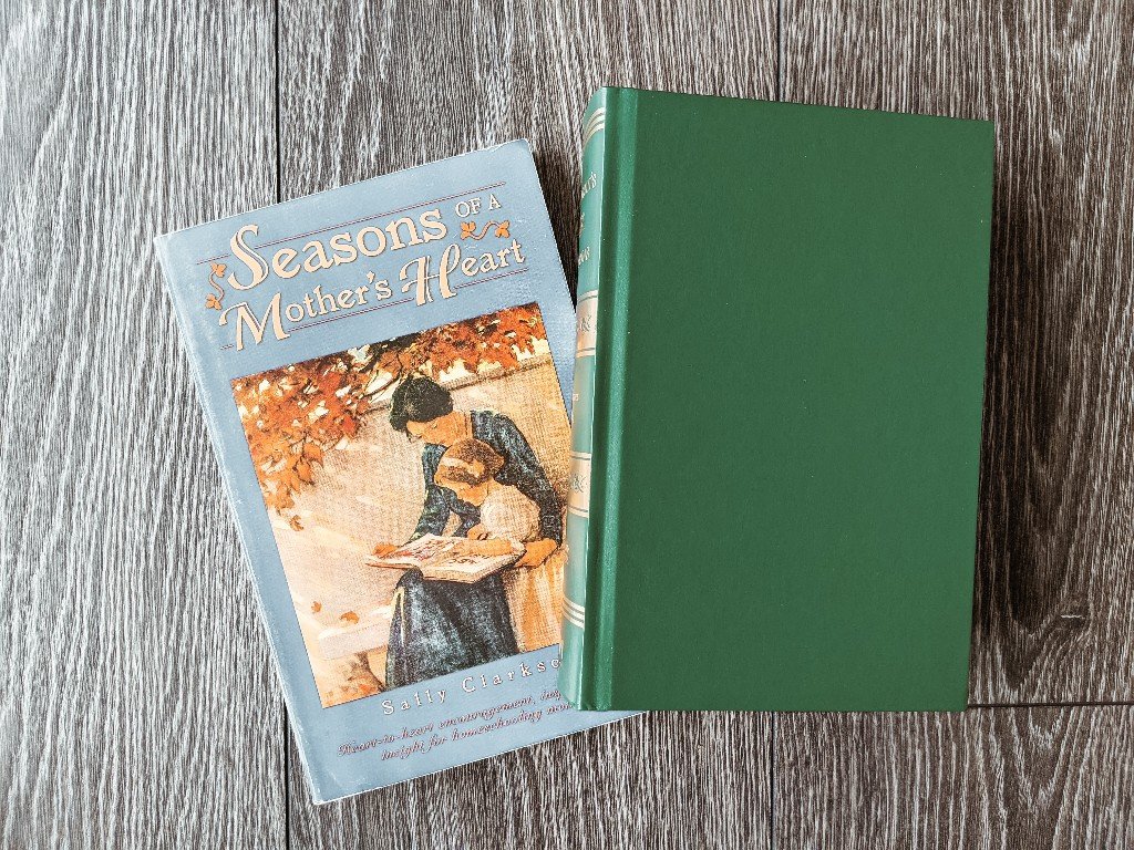 A Look Inside My Mother Culture Morning Basket - the books I read as a mother