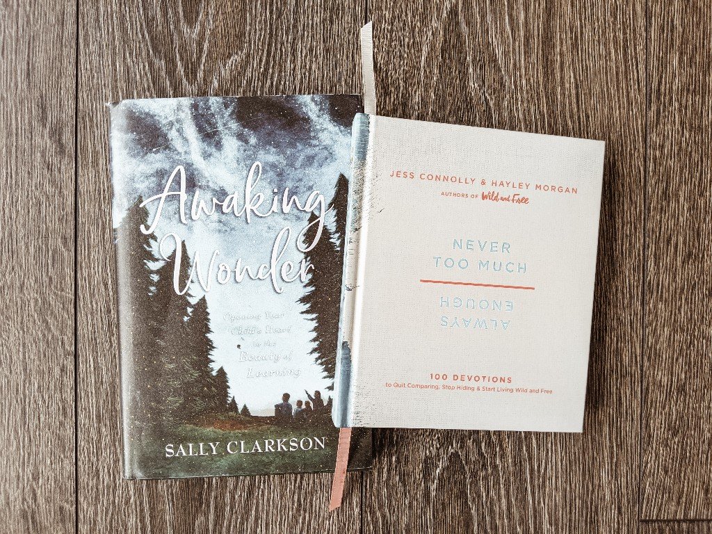 A Look Inside My Mother Culture Morning Basket - the books I read as a mother