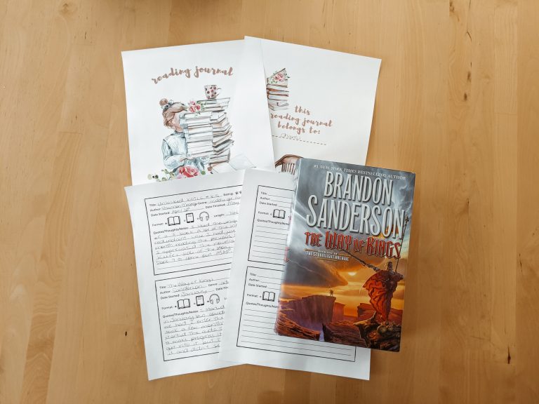 Adult & Kids Reading Journals