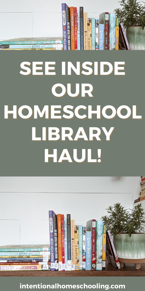 See Inside Our Homeschool Library - lots of resources books, picture books and chapter books. Includes flip throughs!